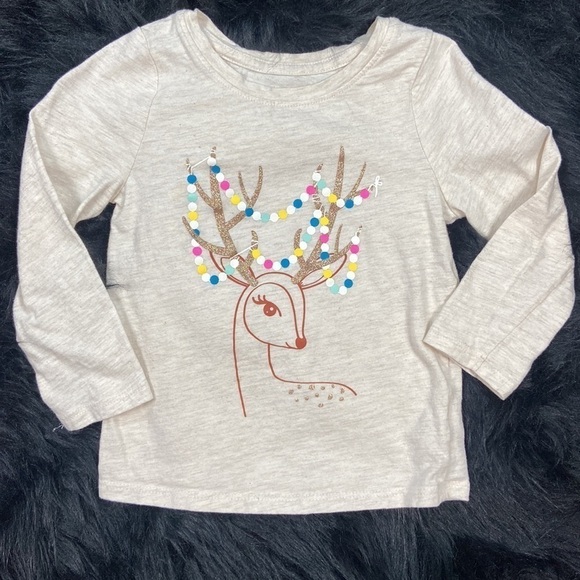 Cat & Jack Other - Cat & Jack Toddler Cotton Long Sleeve Graphic Shirt